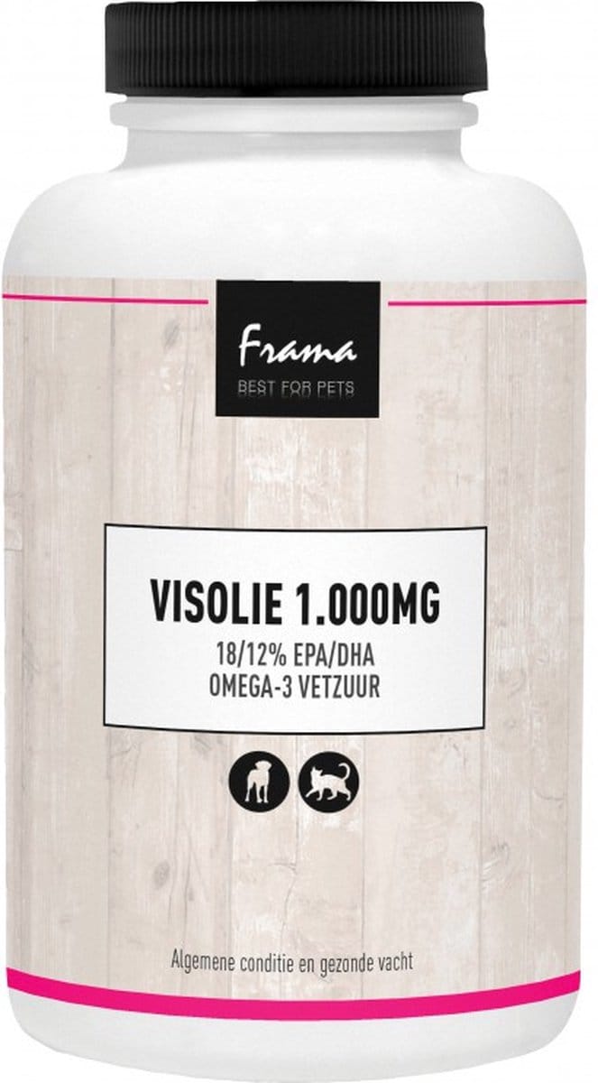 Frama Visolie 1.000mg 18/12%EPA/DHA 120 capsules - Kat