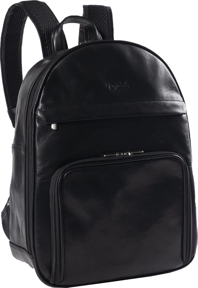 Tony Perotti Leren Dames City rugzak - Zwart