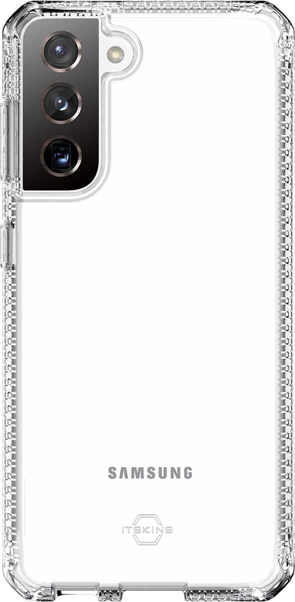 ITSkins Spectrum cover voor Samsung Galaxy S21+ - Level 2 bescherming - Transparant