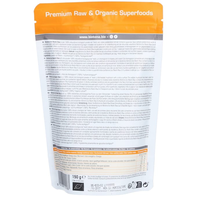 Biotona Maca Reishi Powder Bio 150 gr