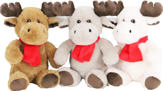 Boon hond speelgoed kerstspeelgoed rendier assortie 32cm