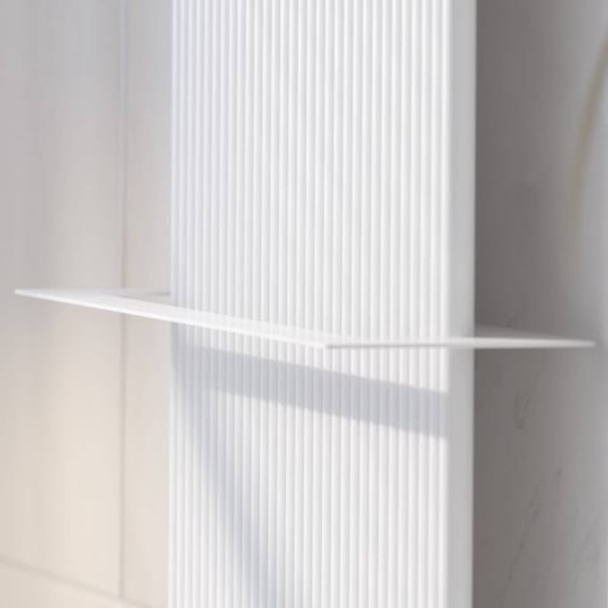 Ben Costela handdoekhouder voor radiator wit