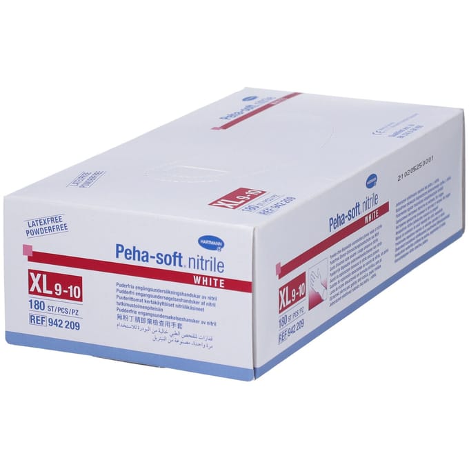 Hartmann Peha-Soft Nitrile White XL 942209 180 Handschoenen