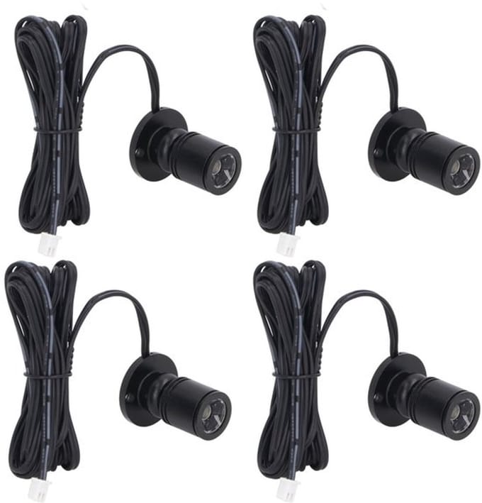Allecto - Dimbare Led Spotlights - Usb Mini Spotlight - Warm Licht
