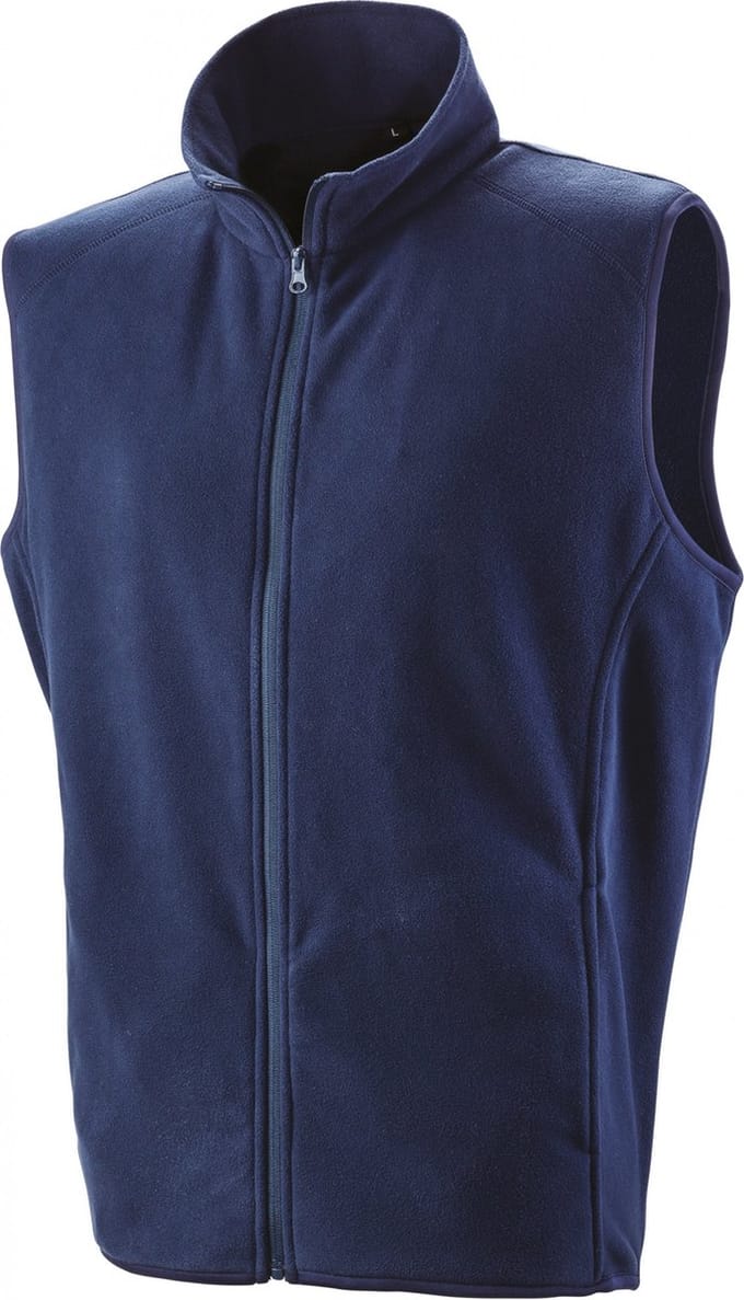 Result Micro fleece gilet R116X - Navy - S