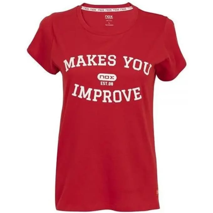 Dames-T-shirt Nox Casual Letras