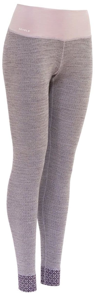 Devold Of Norway Kvitegga Merino 230 Basislaagbroek Grijs,Paars L Vrouw