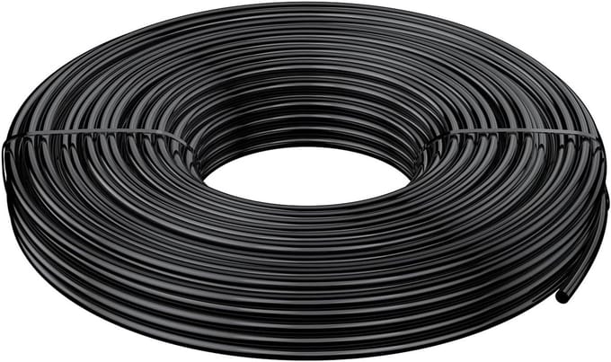 Druppelslang - Waterleiding - Tuin Bewatering - Flexibel Kinkvrij PVC - 15 Meter - Zwart