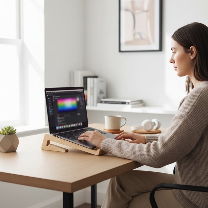 Laptopverhoger ,Laptophouder Van 11 tot 17 inch