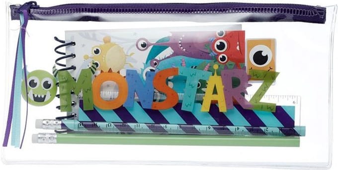 Monstarz Monster 7-delige Schrijfwaren Set