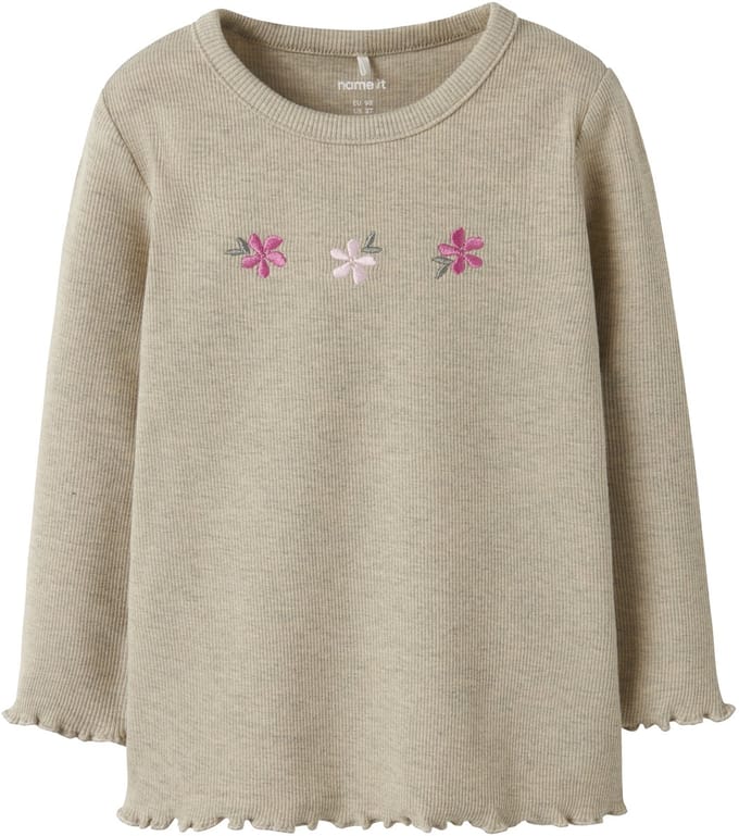 NAME IT - NMFDARI LS SLIM TOP - Meisjes - Lange mouwen shirts