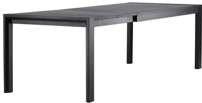 Svea - Tova uitschuifbare eettafel - 170/210/250 x 95 cm - zwart