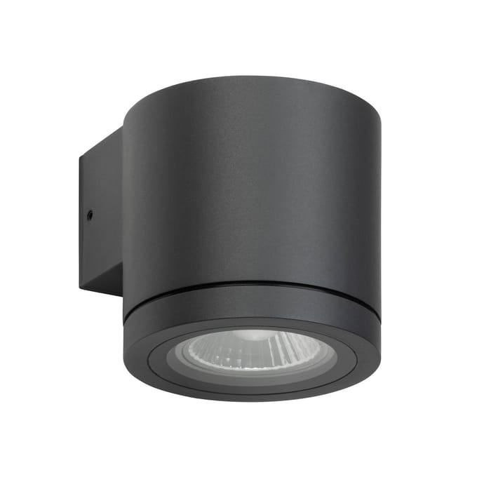 LCD Buitenwandlamp 5166, grafiet, aluminium, glas, 1 x GU10