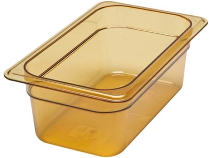 Rubbermaid - GN bak - Polycarbonaat - GN1/3 - 15cm hoog - Amber