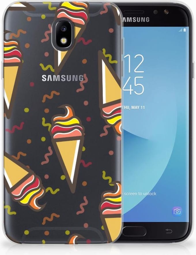 Samsung Galaxy J7 2017 | J7 Pro Siliconen Case Icecream