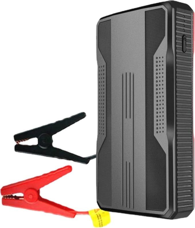Draagbare autostarthulp 20000 mAh - Draagbare accubooster met noodverlichting en powerbank functionaliteit
