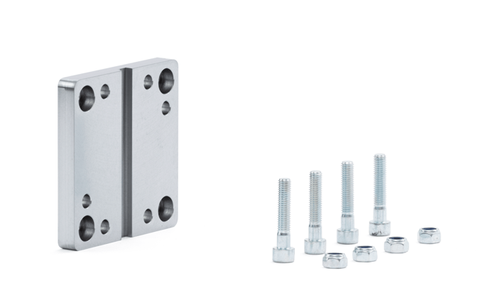 Set, adapter boorstandaard