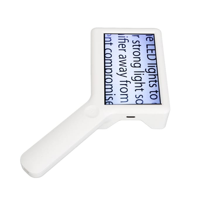 Handheld Leesloep 3510X 1MP 6 Lichtchips USB Oplaadbaar Leesloep voor Senioren