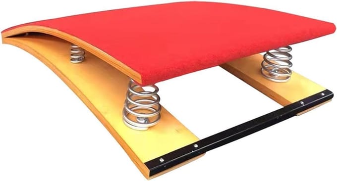 Gymnastiek Springplank - Juniors Springplank - Gymnastiek Training - Stabiel Anti-Scheur - 60x120cm - Oranje