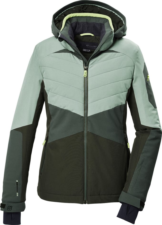 Ski jas 41967 mint / groen / d.groen Killtec - maat 46