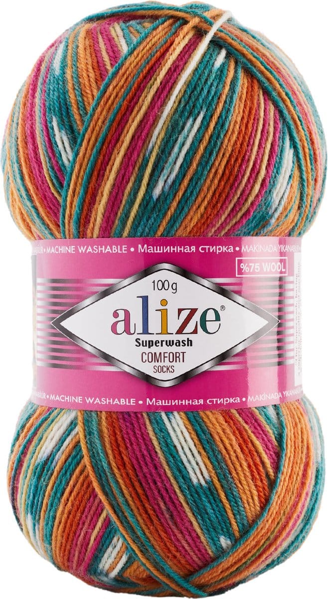Sokkenwol Alize Comfort Superwash - 7839