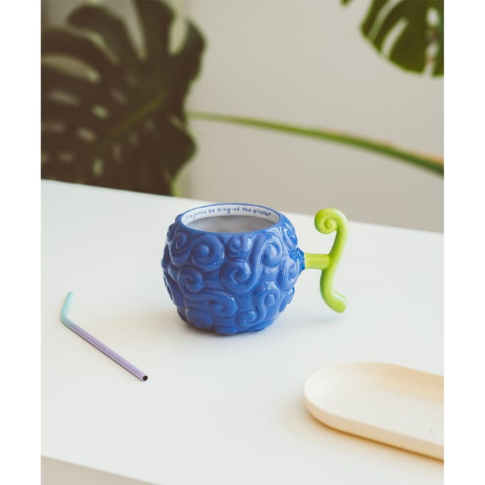 Grupo Erik One Piece Keramische Beker 500 ml - Gum-Gum Fruit Merch, Manga Cadeaus | 500 ml Koffie- en Theebeker, Leuke Bekers en Mokken | One Piece Merchandise, Anime Cadeaus