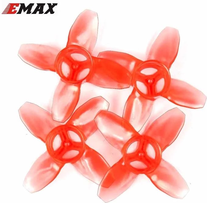 EMAX TinyHawk III Avia TH Propeller (Set of 8) - Red