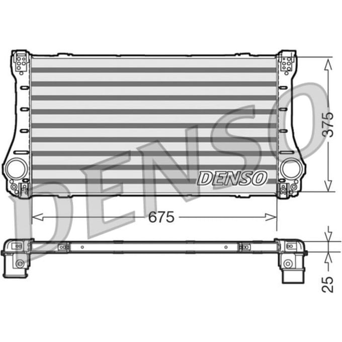 Intercooler DENSO DIT50005