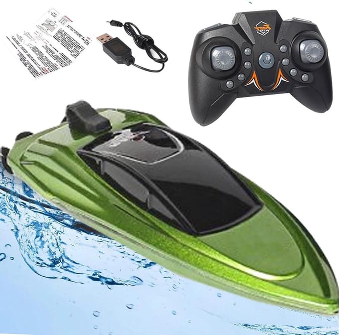 Op afstand bestuurbare boot - RC boot waterspeelgoed - Buiten spelen - 2.4 GHz besturing