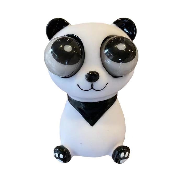 Panda Staring Hand Knijpen Decompressie Release Decompressie Speelgoed zwart/wit