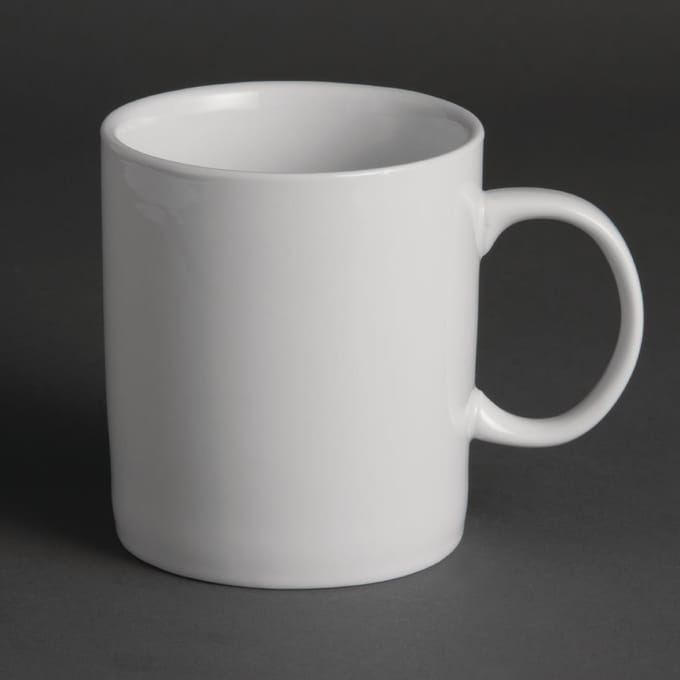 Olympia Whiteware standaard mok 48,3cl (12 stuks)