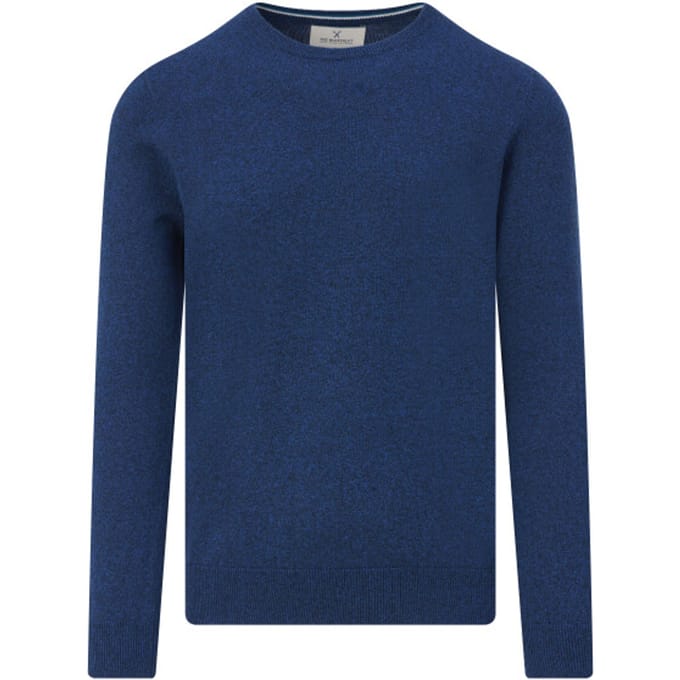 The BLUEPRINT Premium Heren Trui Ronde Hals Blauw