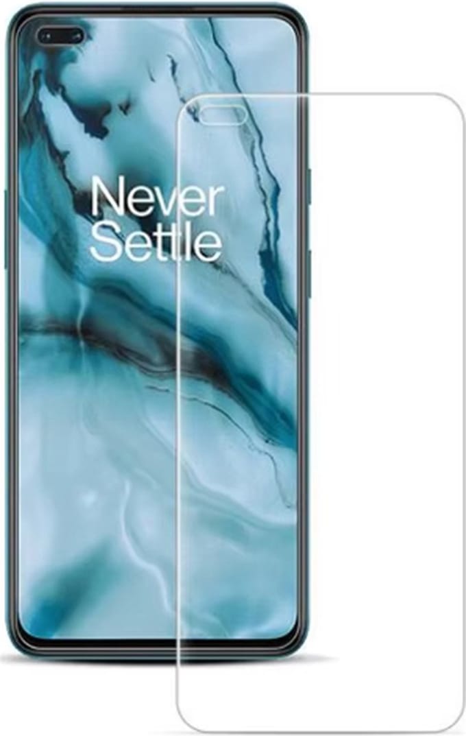 Scoby - Screen Protector - Krasbestendig - Tempered Glass - Geschikt voor OnePlus Nord - Transparant