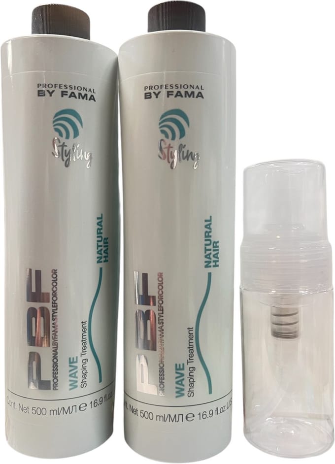 Professionel By Fama Wave Shaping Treatment Natural Hair 2x 500ml