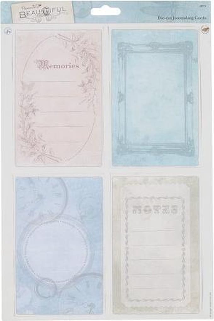 Docrafts: Beautiful A4 Die-Cut Toppers - Memories