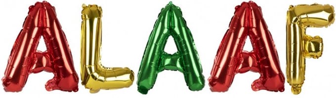 Folieballon Alaaf Carnaval