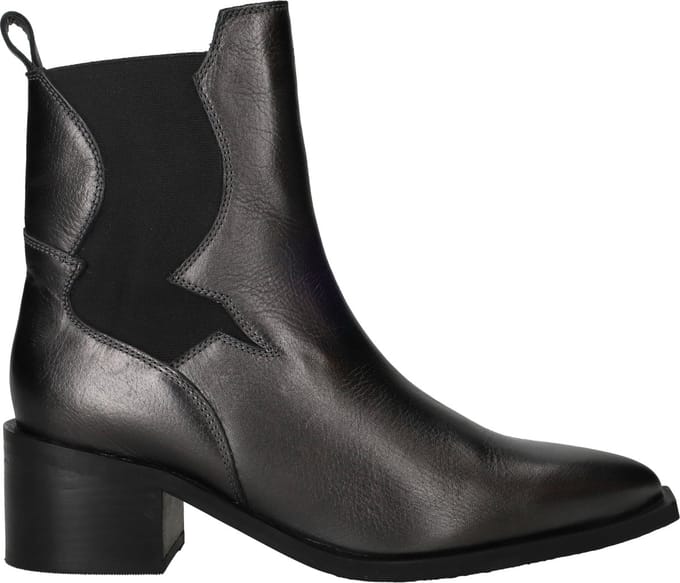 IQONIC Enkellaarsjes - Dames - Zwart - Maat:37