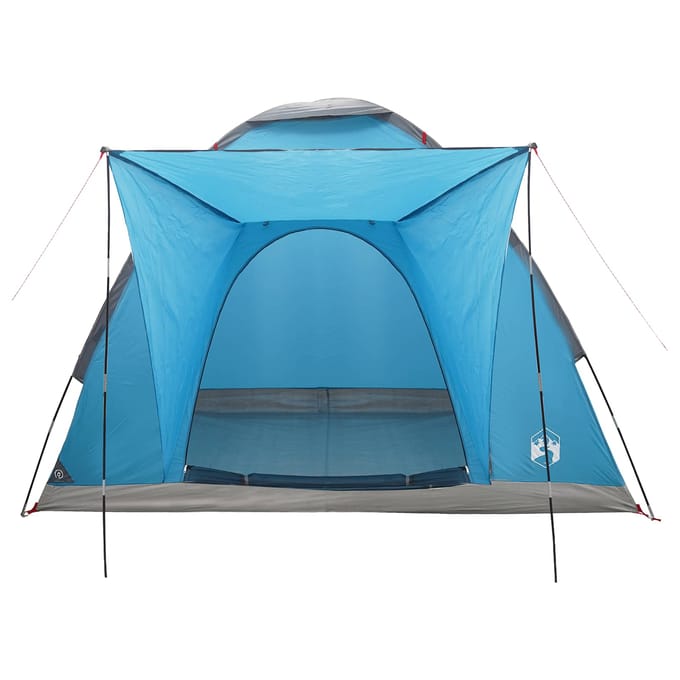 vidaXL - Kamperen - tent - 2-persoons - Blauw - Polyester - en - Staal