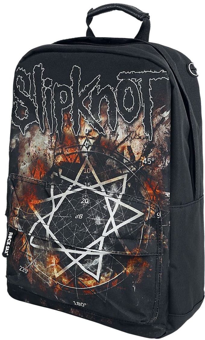 Slipknot Pentagram Unisex Rugtas - zwart - Standard