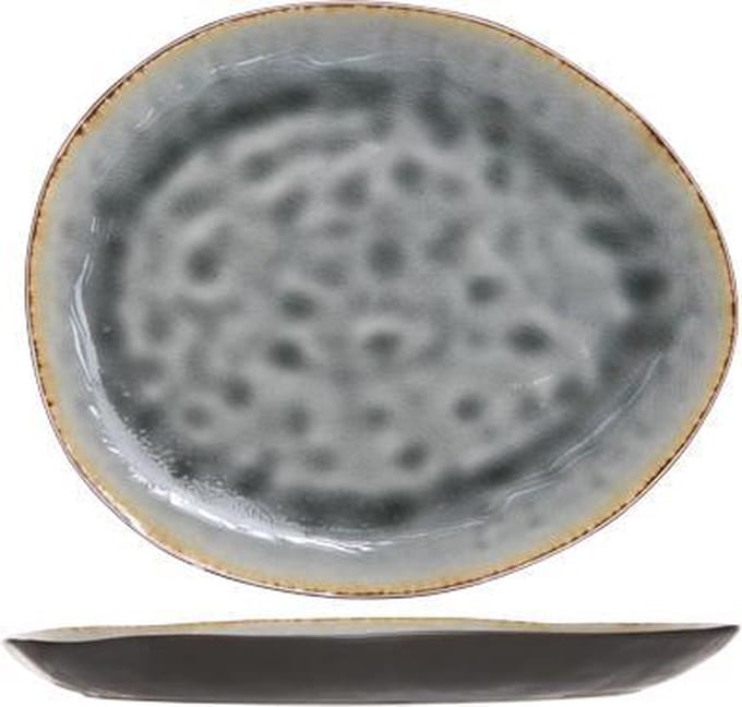 Cosy & Trendy Bord Laguna Blue Grey 27 x 23 cm 1 stuks