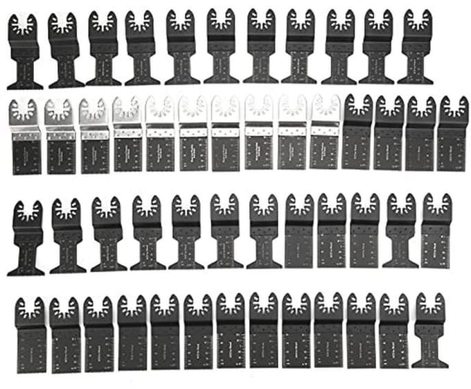 Professioneel Oscillerende Zaagbladen Set - 50 Stuks voor Hout, Metaal en Kunststof