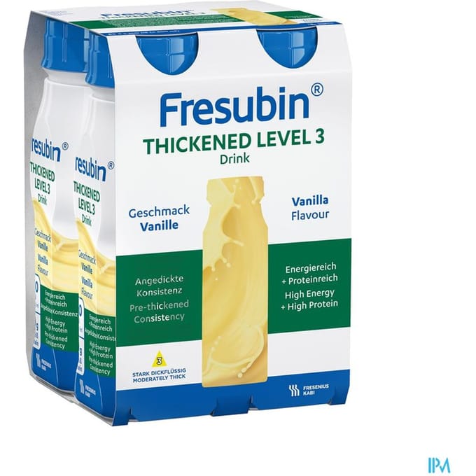 Fresubin Thickened Level 3 Drink Vanille 4x200ml