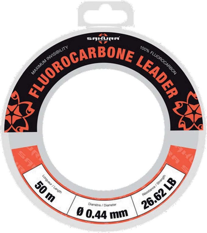 Sakura Leader Flurocarbon 50 M Wit 0.609 mm
