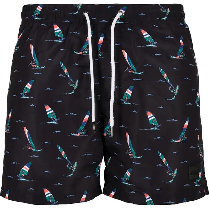 Urban Classics - Surf Zwemshorts - S - Zwart