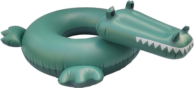 Swim Essentials Zwemring Green Crocodile dia 65cm Opblaasbaar speelgoed