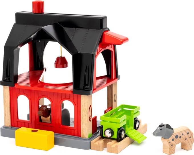 BRIO World Ã¢â‚¬â€œ 36012 Stal | Accessoire voor treinset voor kinderen vanaf 3 jaar