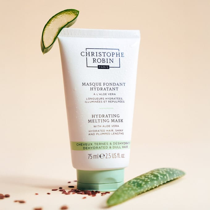 Christophe Robin Hydrating Melting Mask - Haarmasker met Aloë Vera - 75 ml