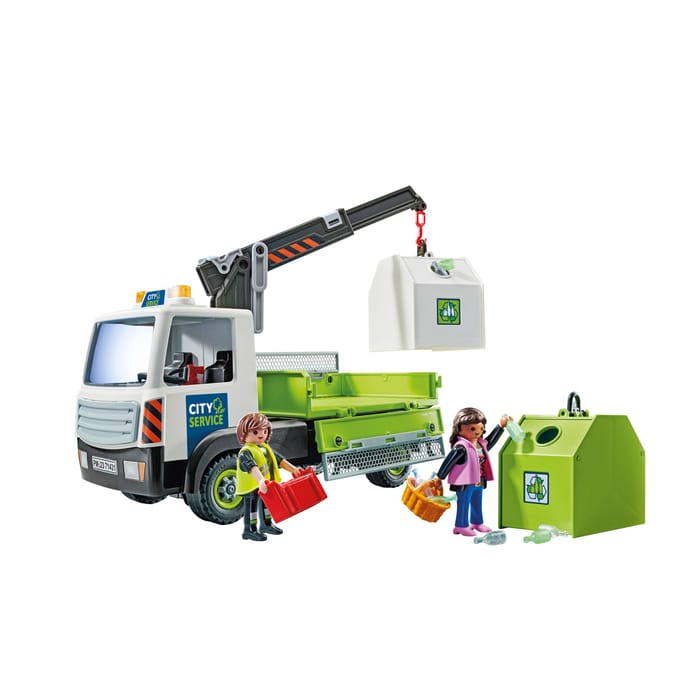 PLAYMOBIL City Action Glasbak ophaaldienst - 71431