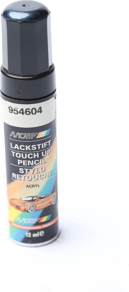 Motip 954604 - Auto lakstift - Blauw Metallic - 12 ml
