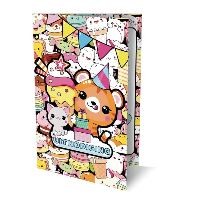 Uitnodigingen Kawaii 2 Pk 953 / Set Van 6 - Interstat